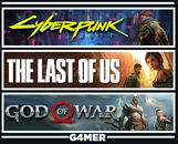 The Last of Us 1 + God of War + Cyberpunk 2077 The Last of Us 1 + God of War + Cyberpunk 2077
