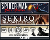 Spider Man Miles+ Sekiro + Ghost of Tsushima