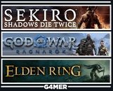 GOW Ragnarök + Sekiro + Elden Ring