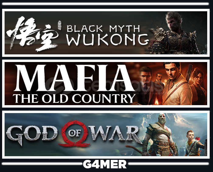 Mafia The Old Country + God Of War + Wukong Mafia The Old Country + God Of War + Wukong