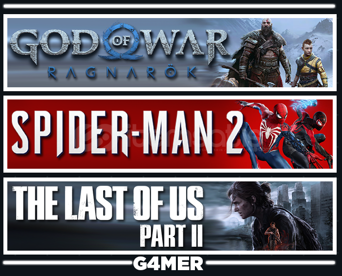 Spider-Man 2 + Ragnarök + The Last of Us 2 Spider-Man 2 + Ragnarök + The Last of Us 2