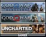 God of War + Ragnarök + UNCHARTED