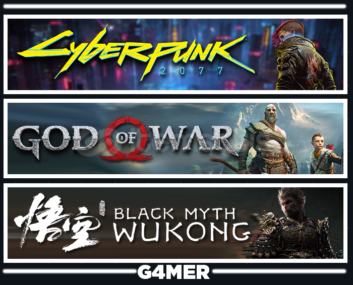 God of War + Cyberpunk + Black Myth Wukong God of War + Cyberpunk + Black Myth Wukong