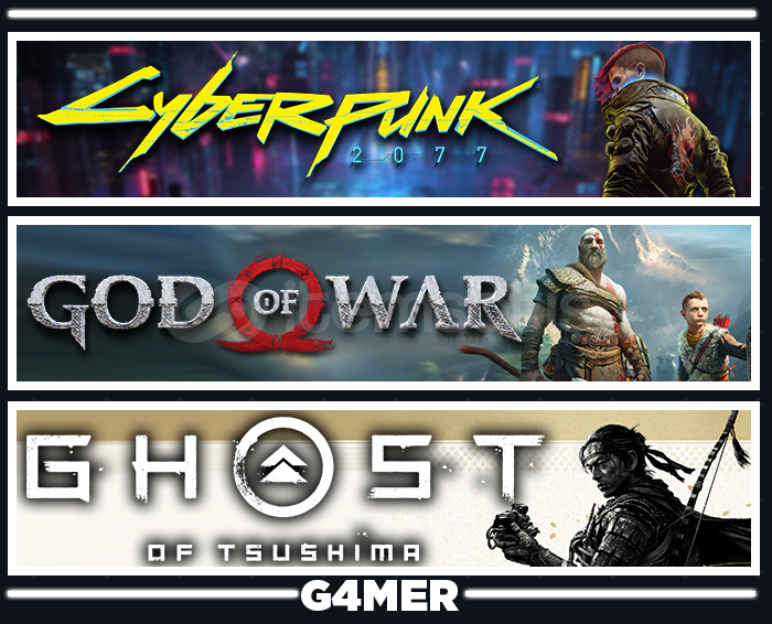 God of War + Cyberpunk 2077 + Ghost of Tsushima God of War + Cyberpunk 2077 + Ghost of Tsushima