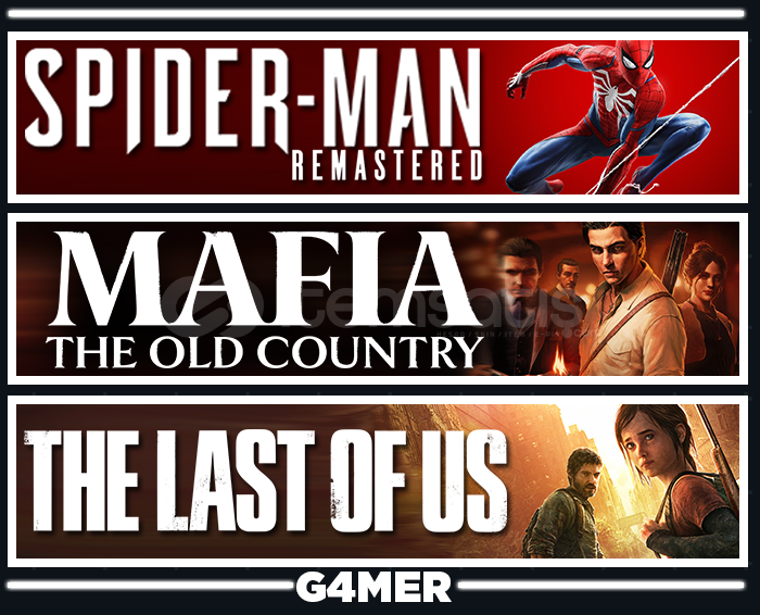 Mafia The Old Country +Last Of Us +SpiderMan Re Mafia The Old Country +Last Of Us +SpiderMan Re