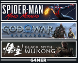 Ragnarök +Spider Man Miles+ Black Myth Wukong