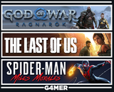 The Last of Us 1 + Ragnarök + SpiderMan Miles