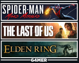 The Last of Us 1 + Spider Man Miles + Elden Ring