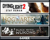 Hogwarts Legacy + Dying Light 2 + Wukong
