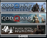 God of War + Ragnarök + Black Myth Wukong