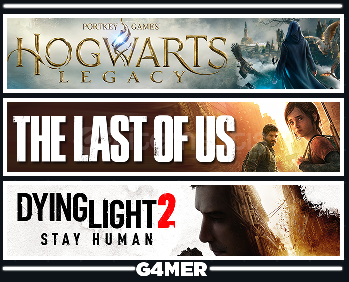 The Last of Us 1 + Hogwarts + Dying Light 2 The Last of Us 1 + Hogwarts + Dying Light 2