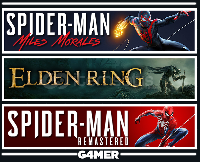 Spider Man Miles + Remastered + Elden Ring Spider Man Miles + Remastered + Elden Ring