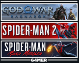 Spider-Man 2 + Ragnarök + Spider Man Miles Spider-Man 2 + Ragnarök + Spider Man Miles