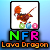 Adopt Me NFR Lava Dragon