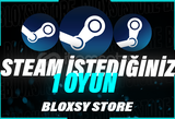 ⚡İSTEDİĞİNİZ 1 OYUN STEAM SINIRSIZ⭐️