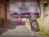 ⚡ST Five-SeveN | Alev Testi 1x Sticker 1x Süs