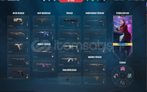 STAJYER ÖĞRETMENDEN SATILIK BOL SKINLI HESAP