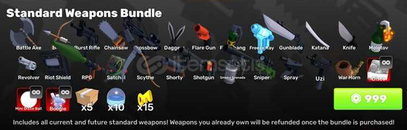 Standard Weapon Bundle - Rivals Standard Weapon Bundle - Rivals