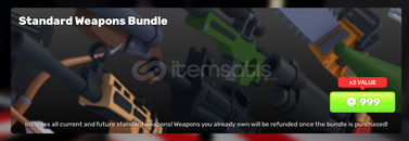 Standard Weapons Bundle | RIVALS