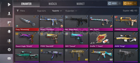 STANDOFF 2 BIÇAKLI MAİNLİK HESAP