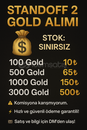 ???? STANDOFF 2 GOLD ISTENIR – ANINDA ÖDEME! ????