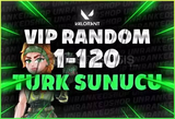 ⭐ [STAR-TR] 1-120 SKİN RANDOM HESAP