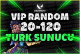 ⭐ [STAR-TR] 20-120 SKİN RANDOM HESAP
