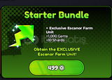  ⚡ STARTER BUNDLE | ANİME LAST STAND 