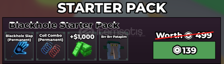 Starter Pack - Steal a Brainrot