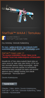 Statrak M4A4 TemuKau 