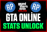 Stats Unlock GTA Online + Ban Yok + Garanti