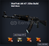 StatTrak AK-47 Elite Build Well Worn