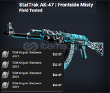 StatTrak AK-47 Frontside Misty Field Tested