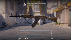 StatTrak™ AK-47 | Keşfedilmemiş (FT)