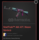 StatTrak™ AK-47 | Neon Sürücü