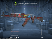StatTrak™ AK-47 | Orbit Mk01 (Savaş Görmüş)