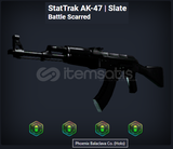 StatTrak AK-47 Slate Battle Scarred