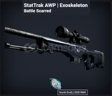 StatTrak AWP Exoskeleton Battle Scarred