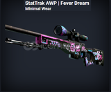 StatTrak AWP Fever Dream Minimal Wear