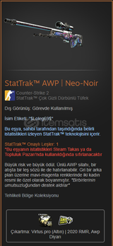 StatTrak™ AWP | Neo-Noir (Field Tested)