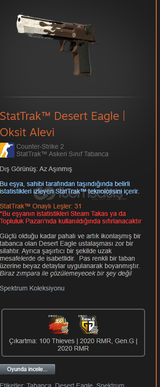 StatTrak™ Desert Eagle | Oksit Alevi