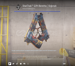 StatTrak™ Dual Berettas | Hideout (Factory New)