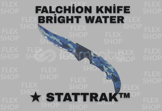 ★ StatTrak™ - Falchion Knife Bright Water ★ StatTrak™ - Falchion Knife Bright Water