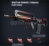 StatTrak FAMAS Valence Field Tested