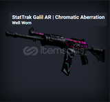 StatTrak Galil AR Chromatic Aberration Well Wo