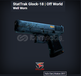 StatTrak Glock-18 Off World Well Worn