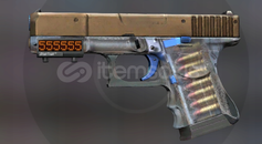 StatTrak™ Glock-18 | Şeffaf Polimer