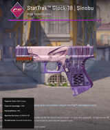 StatTrak Glock-18 | Shinobu Field-Tested 0.28
