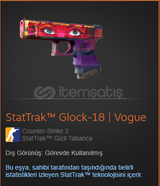 StatTrak™ Glock-18 | Vogue Görevde Kullanılmış