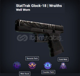 StatTrak Glock-18 Wraiths Well Worn 2